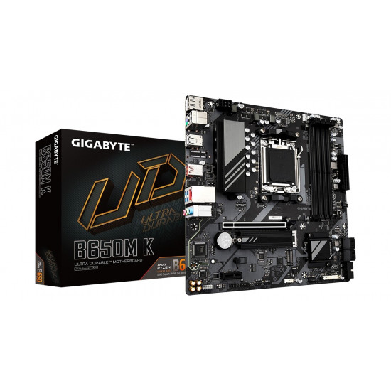 GIGABYTE B650M K AMD B650, mATX Alaplap AM5 GIGABYTE B650M K AMD B650, mATX Alaplap AM5